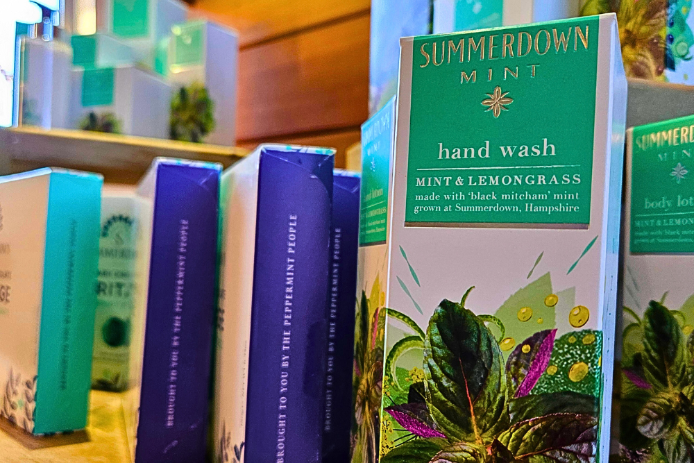 A selection of handwash products